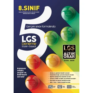 Borealis Yayınları LGS 5 Sözel - 5 Sayısal Deneme