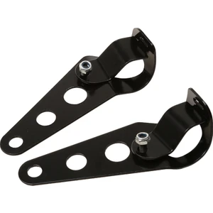 Motosiklet Far Dağı Braketi Çatal Kulak Bobber 27MM-32MM Siyah