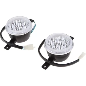 Atv Go Kart Quad Scooter Için 3 Tel LED Ön Far Kafa Işık Lambası (Yurt Dışından)