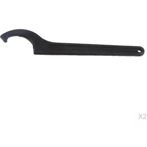 2 Adet Motosiklet Anahtarı Aracı Ayarlanabilir Kanca Anahtarı - 45-52MM