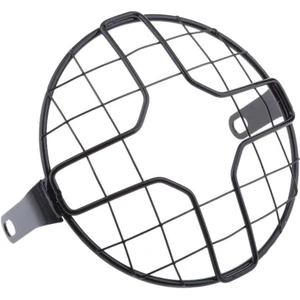 150MM Motosiklet Retro Örgü Far Far Koruyucu Güvenlik Kapağı (Yurt Dışından)