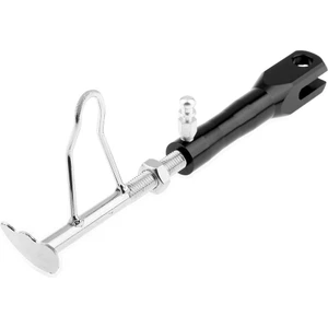 Siyah Ayarlanabilir Cnc Alüminyum Alaşım Motosiklet Ayak Kickstand Yan Standı(Yurt Dışından)