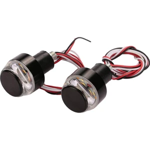 Motosiklet Gidon Dönüş Sinyali Kavrama Çubuğu LED Fiş Strobe Yan Marker Işık (Yurt Dışından)