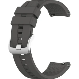 Honor Watch Magic 2 (46MM) Uyumlu 22MM Silikon Kordon Gri