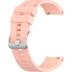 Honor Watch Magic 2 (46MM) Uyumlu 22MM Silikon Kordon Açık Pembe