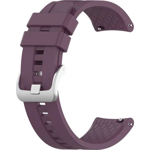 Honor Watch Magic 2 (46MM) Uyumlu 22MM Silikon Kordon Mor