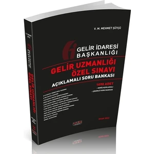 Savaş Yayınevi Gib Gelir Uzmanlığı Özel Sınavı Soru Bankası Savaş Yayınları 2022