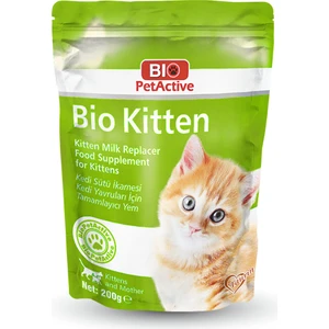Bio Pet Active Bio Kitten Yavru Kediler Için Tamamlayıcı Süt Tozu 200GR