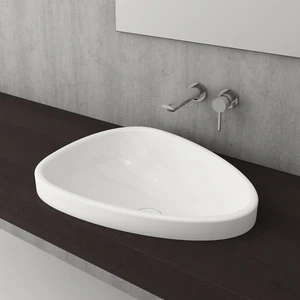 Etna Tezgah Üstü Lavabo  58 cm  - Parlak Beyaz