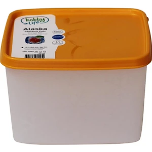 Hobby Life Alaska Nofrost Saklama Kabı 1,1 Litre Turuncu