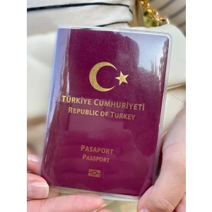 3 Adet Şeffaf Pasaport Kılıfı Pasaport Koruma Kabı Universal Model Tüm Ülke Pasaportlarına