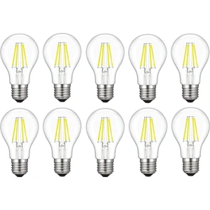 10'lu LED Ampul 6W 6500K E27 ( Beyaz ) ( A60 )
