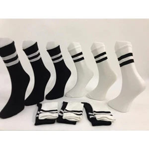 Unisex 6'lı Çemberli Kolej Çorap