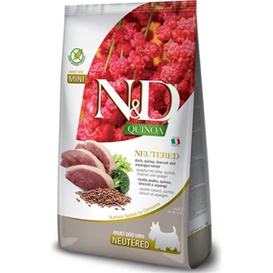 N&d Quinoa Ördek & Brokoli Küçük Irk Kısırlaştırılmış Köpek Maması 2.5 kg