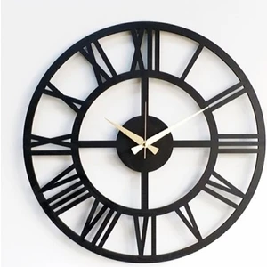 Eyka Store Duvar Saati Dekoratif Ahşap Mdf Sade Şık