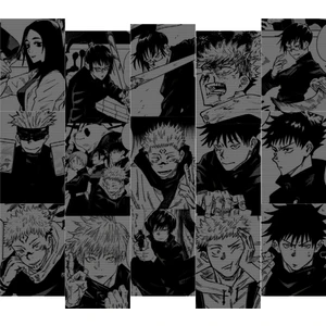 Jujutsu Kaısen Manga Poster  Duvar Kağıdı Seti
