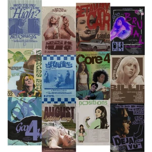 Rock Poster Duvar Kağıdı Seti