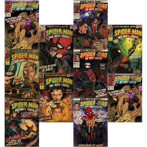 Spıderman Marvel Örümcek Adam Poster Duvar Kağıdı Seti