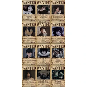 Anime Aot Death Note Poster Duvar Kağıdı Seti