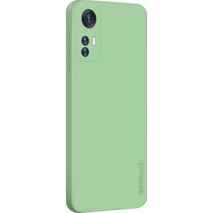 Xiaomi 12 Pro Yeşil Için Sıvı Silikon Tpu Telefon Kılıfı