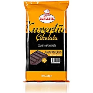Küvertür %53 Bitter Çikolata 2,5 kg