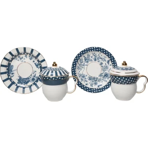 Lucky Art Lyhd 401 Karina Bone 6lı Kahve Fincan Seti