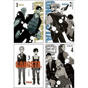 Gangsta 1-2-3-4. Ciltler Manga Seti - Kohske