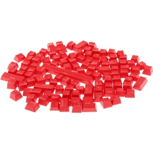 108 Adet / Takım Mekanik Klavye Dıy Için Abs Saydam Keycaps Değiştirme Dıy Kırmızı(Yurt Dışından)
