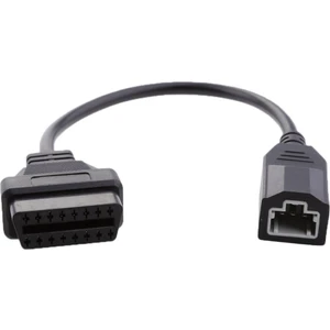 Plastik 3 Pin 16 Pin Obd2 Kadın Soket Araba Teşhis Adaptörü Honda Için