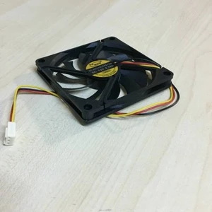 8cm 12 Volt 3 Pinli Slim Ince Fan 8 cm Fan 80X80X10MM