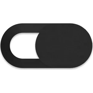 Siyah Pratik Web Kamera Kapatıcı - Ekstra Ince 0.7mm - Webcam Cover