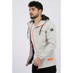 Stil Kombin Renkli Fermuarlı Yağmurluk Mevsimlik Pldp 2920