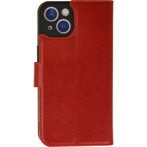 iPhone 13 Kılıf Kapaklı Cüzdan Standlı Deri - Kırmızı