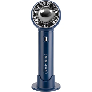 YKD Store DF-F23 USB Taşınabilir Bladess Turbo El Taş Taşına Fan (Mavi)