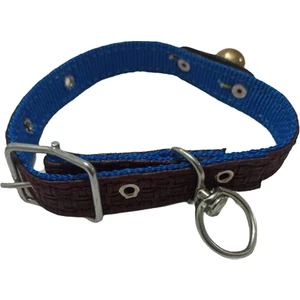 Zilli Kopey Avcı Deri Zilli Tasma Boy 58 cm En 2.5