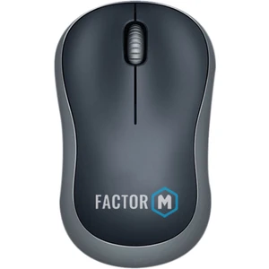 Factor M M1 Süper Sessiz Kompact Kablosuz Mouse Siyah