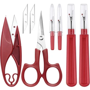 Iplik Sökücü Ilik Açıcı Iplik Temizleme Makası 8 Li Set