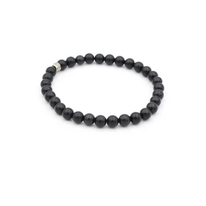 Hakiki Doğal Şungit Taşı Bileklik 1.kalite 004 Shungite