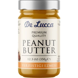 De Lucca 350 gr 0 Şeker %93 Yer Fıstığı Ezmesi