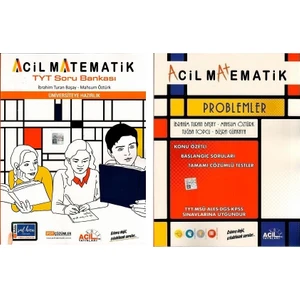 Acil Yayınları TYT Soru Bankası Matematik - TYT Problemler