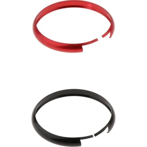 Anahtar Fob Halkası Trim Fit Mini Cooper R55 R56 R57 R58 Siyah + Kırmızı (Yurt Dışından)