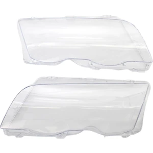 L & R Far Lens Kapak Bmw E46 3 Serisi 330XI 4-Kapı Için Fit 4dr 98-01 (Yurt Dışından)