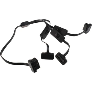1 - 3 Erkek Kadın Obd2 Splitter Uzatma Kablosu Araba Teşhis Konektörü (Yurt Dışından)