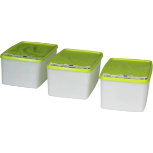 Hobby Life Alaska Nofrost Saklama Kabı 3,5 Litre 3'lü Yeşil