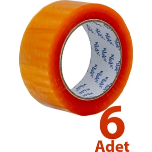 Tabe Şeffaf Koli Bandı 45MM x 100 mt 6 Adet