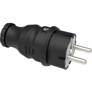 IP44 Monofaze Kauçuk Düz Fiş 1X16A BK1-1402-2011