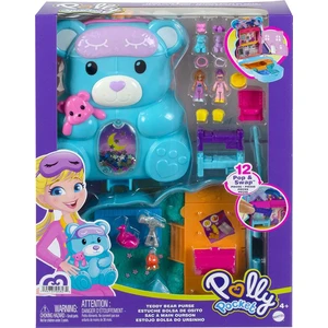 Polly Pocket Çanta Olabilen Micro Oyun Setleri GKJ63 Teddy Bear Purse