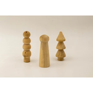 Ahşap Doğal Boyama Oyuncağı Peg