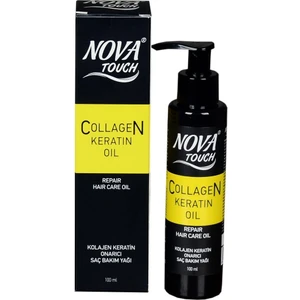 Nova Touch Collagen Keratin Saç Bakım Yağı  100 ml