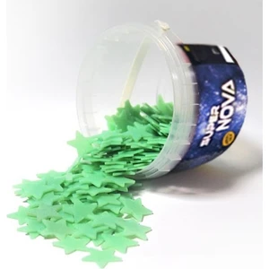 Duppo Mini Yıldız 200 Adet Fosforlu Süs